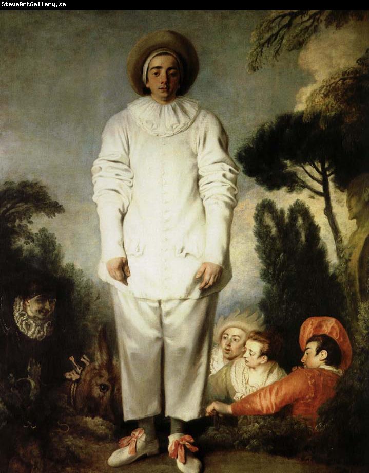 Jean antoine Watteau gilles